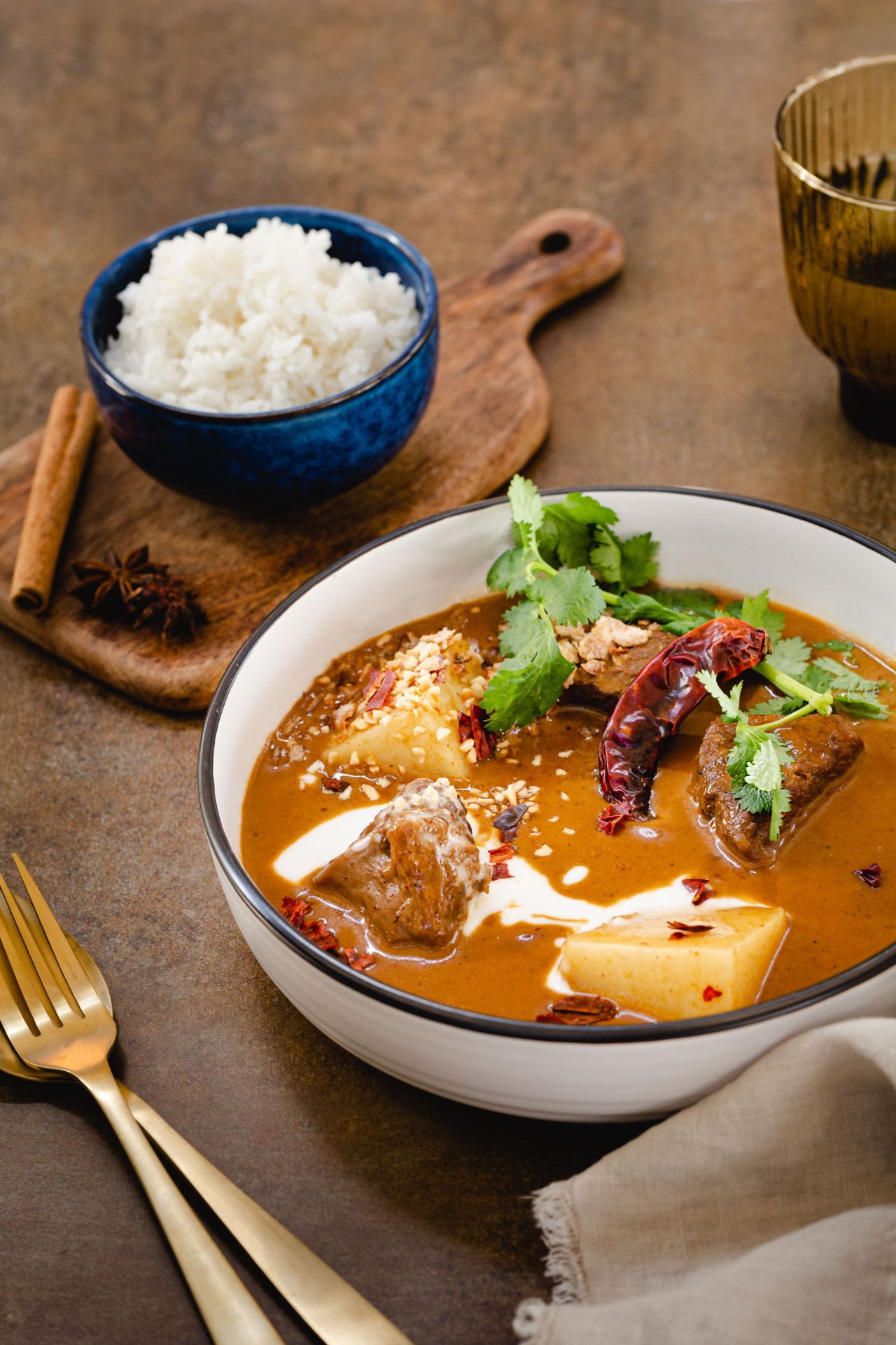 Authentic Thai green curry served at Marcoola Thai