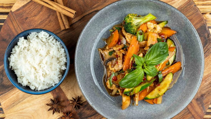 Stir Fry at Marcoola Thai